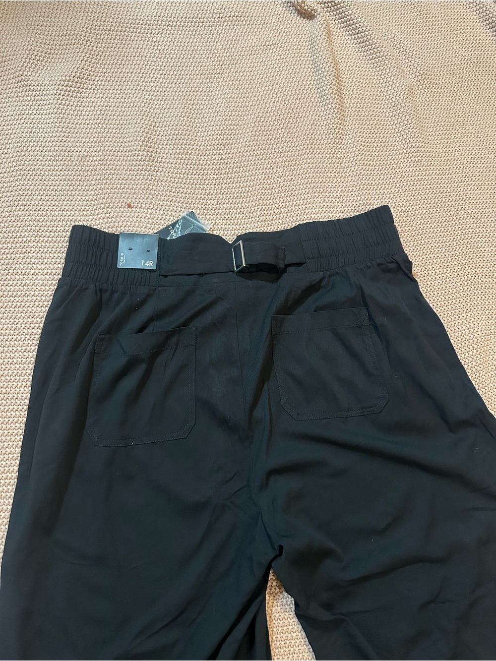 torrid Black Wide-Leg Dress Pants 14R - Picture 2 of 7